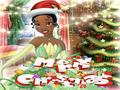 Logħba Tiana Princess Xmas Dressup onlajn