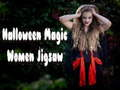 Logħba Halloween Magic Women Jigsaw onlajn