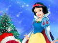 Logħba Snow White Xmas Dressup onlajn