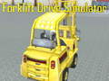 Logħba Forklift Drive Simulatur  onlajn