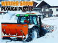 Logħba Xitwa Snow Plow Puzzle  onlajn