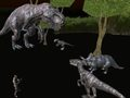 Logħba Midnight Multiplayer Dinosaur Hunt onlajn