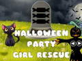 Logħba Halloween Party Girl Rescue onlajn