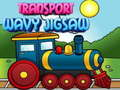 Logħba Jigsaw immewġin tat-Trasport  onlajn