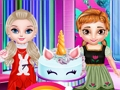 Logħba Kejk tal-Unicorn Princess Little onlajn