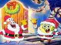 Logħba SpongeBob Jigsaw Puzzle tal-Milied  onlajn