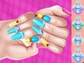 Logħba Elsa Princess Tema Nail Art Diy  onlajn
