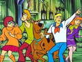 Logħba Scooby Doo Jigsaw Puzzle Ġbir  onlajn