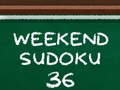 Logħba Weekend Sudoku 36 onlajn
