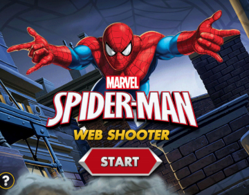 Logħba Spiderman isparar web  onlajn