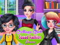 Logħba Kulleġġ Girl Squad Fashion Dressup  onlajn