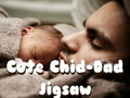 Logħba Ħelu Child-Dad Jigsaw  onlajn