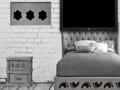 Logħba Iswed u abjad House Escape  onlajn