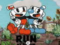 Logħba Verżjoni ta' Cuphead Run  onlajn