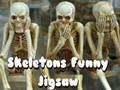 Logħba Skeletri Jigsaw Umoristiċi  onlajn