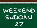 Logħba Sudoku ta' tmiem il-ġimgħa 27  onlajn