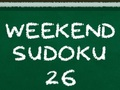 Logħba Sudoku tal-weekend 26  onlajn