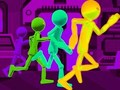 Logħba Stickman Escape Parkour onlajn