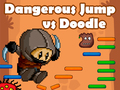 Logħba Aqbeż Perikoluż vs Doodle  onlajn