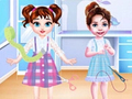 Logħba Libsa pinafore tal-moda tat-tarbija Taylor onlajn