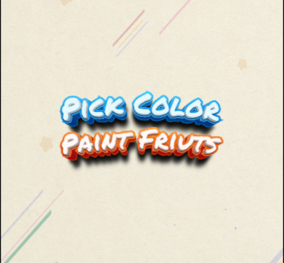 Logħba Agħżel Kulur Paint Frott  onlajn