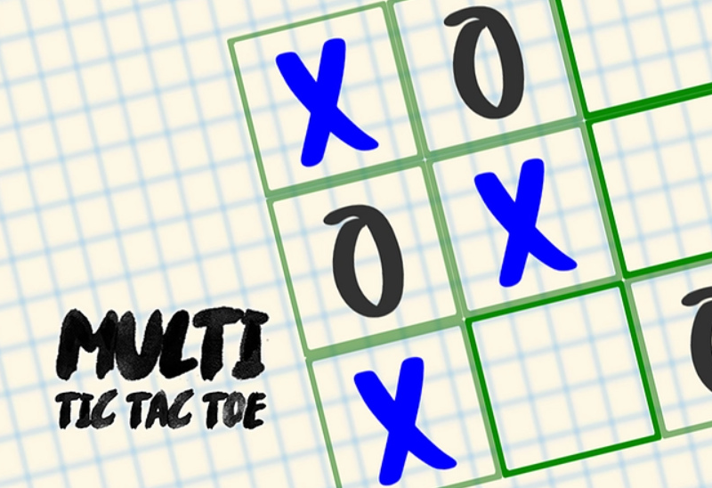 Logħba Multi tic Tac Toe onlajn