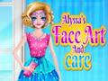 Logħba Alyssa's Face Art u kura  onlajn