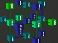 Logħba 2048 - 3d onlajn