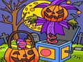 Logħba Pics imqattgħin jigsaw Halloween onlajn