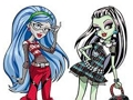 Logħba Ktieb tal-kulur għal Monster High  onlajn