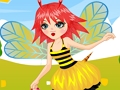 Logħba Bee Girl Dress Up onlajn