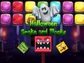Logħba Halloween Snake u Blokki  onlajn