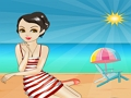 Logħba Beach Girl Dressup onlajn