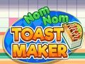 Logħba Nom nom toast maker onlajn