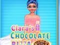 Logħba Clara's Chocolate Pizza onlajn