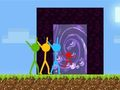 Logħba Stickman Parkour Skyland onlajn