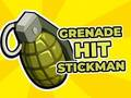 Logħba Il-granata laqat lil Stickman onlajn