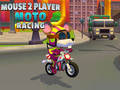 Logħba Mouse 2 Player Moto Racing onlajn