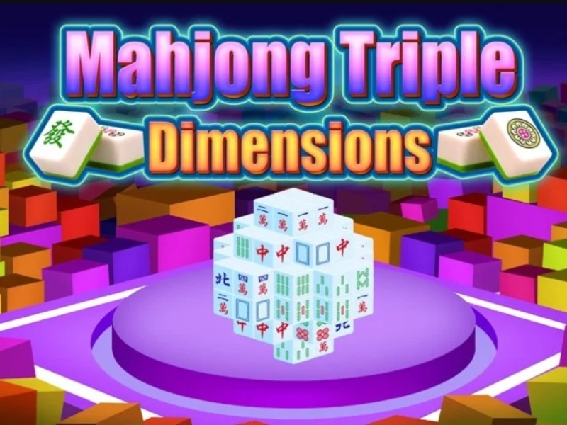 Logħba Dimensjonijiet Triple Mahjong  onlajn