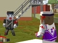 Logħba PGA 6 Pixel Gun Warfare Attakk Zombie  onlajn