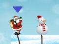 Logħba Aqbeż Snowman Santa  onlajn