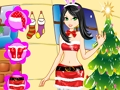 Logħba Dressup Girl tal-Milied  onlajn