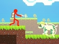 Logħba Red Stickman vs Monster School 2 onlajn
