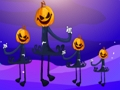 Logħba Ħamra Ħamra tal-Foresti ta' Halloween  onlajn