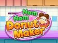 Logħba Nom nom donut maker onlajn