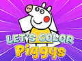 Logħba Ejja Kulur Piggys  onlajn