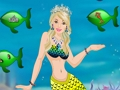 Logħba Dressup Mermaid Barbie onlajn