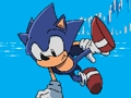 Logħba Isfida Sonic Wheelie  onlajn
