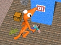 Logħba Rainbow Noob Survivor 3D onlajn