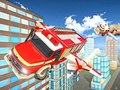 Logħba Flying Fire Truck Sewqan Sim  onlajn